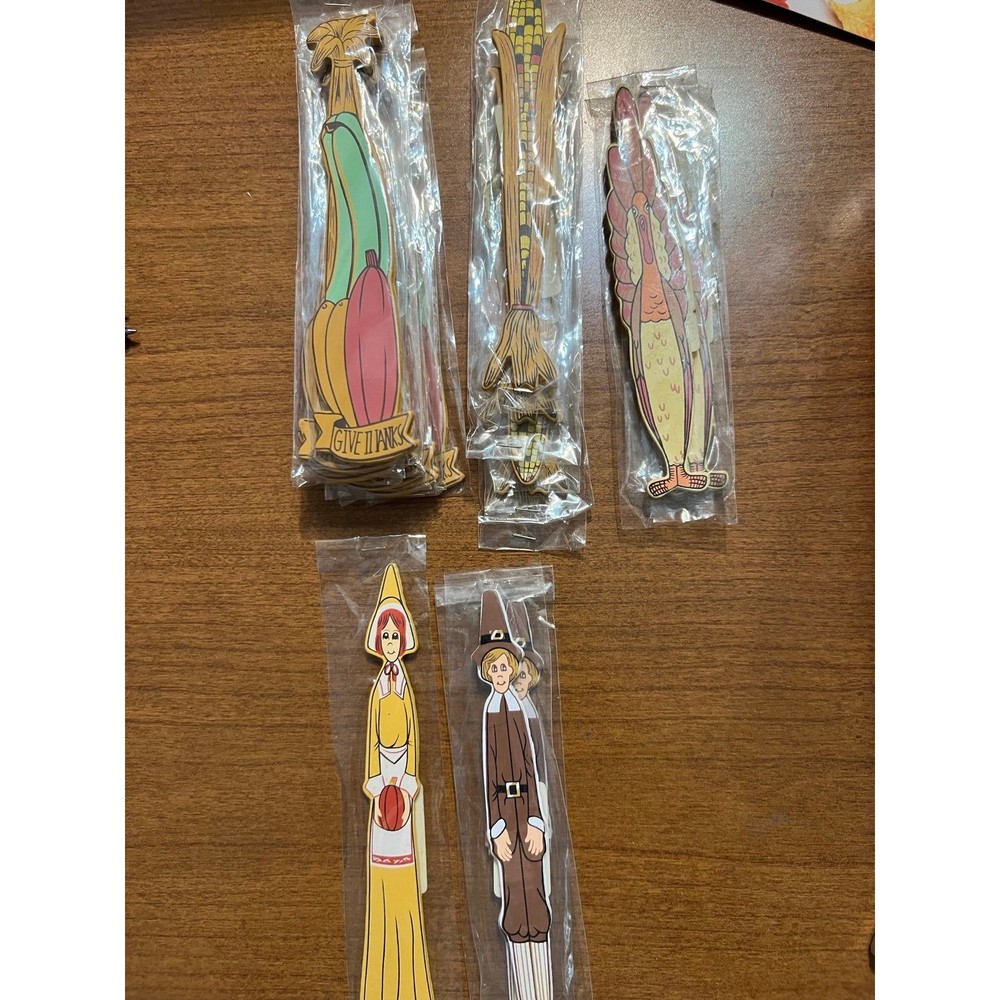 Thanksgiving / Autumn Wooden Decorations NIP